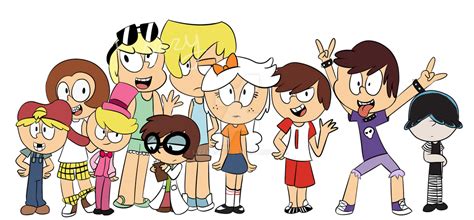 Genderbend Loud House By Lizzyaster On Deviantart