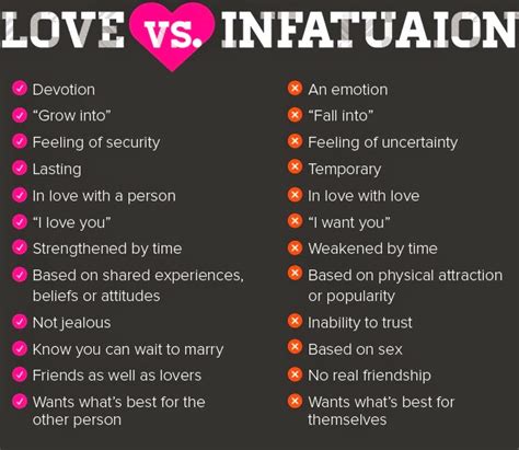 true love or infatuation what s the difference