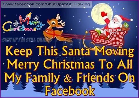 Merry Christmas Keep This Santa Moving Pictures Photos And Images For