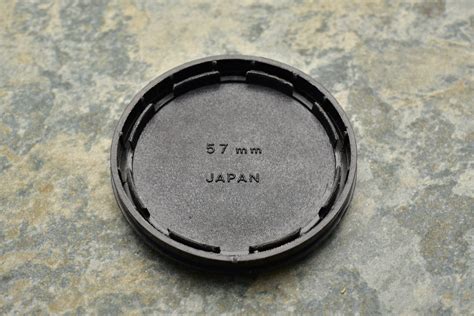 Genuine Minolta 57mm Push On Front Lens Cap For 55mm Front Rokkor 2733