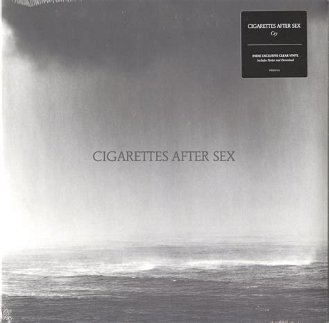 cigarettes after sex cry limited edition clear colored vinyl partisan records 2019