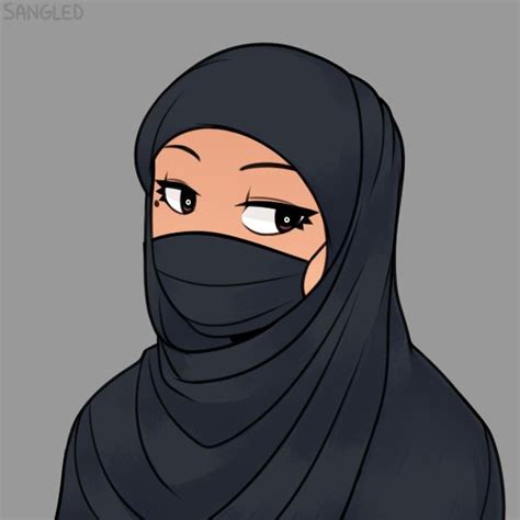 Pin By Wafaa Aliyyah Faaria On Artwork Hijabi Pfp Cartoon Hijab Cartoon Girls Cartoon Art