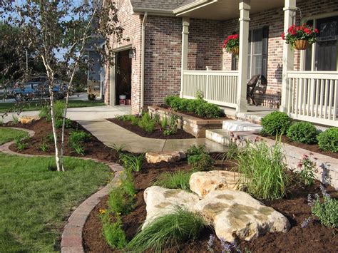 Crown Point Landscaping Low Maintenance Landscaping Front Yard