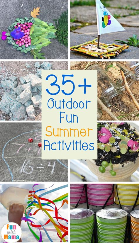 35 Summer Fun Outdoor Activities To Help Kids Stay Entertained And