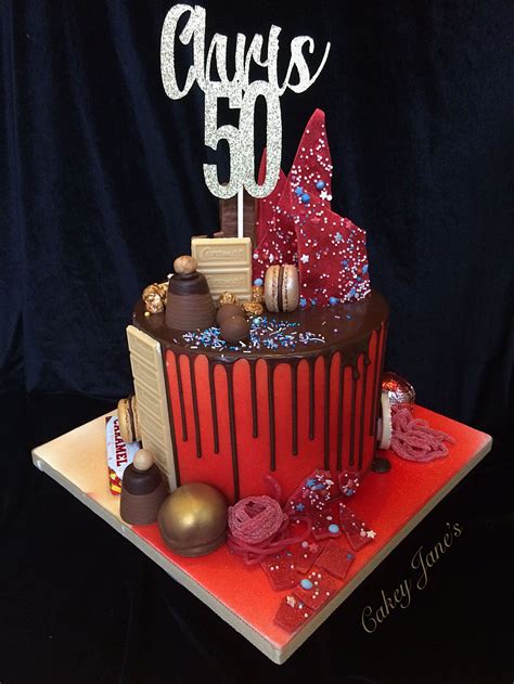 Dreamstime is the world`s largest stock photography community. Half-and-half drip cake fully-loaded with the birthday boy ...