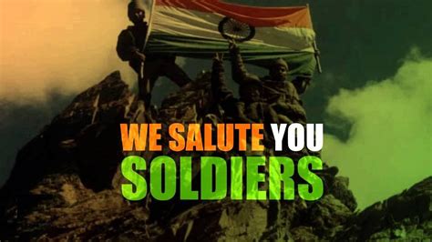 We Salute You Soldiers Hd Indian Army Wallpapers Hd Wallpapers Id 57564