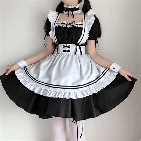 Kawaii Maid Dress Caraele M Xl Sweet Japanese Panda Girl Maid Costume