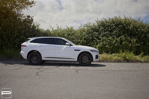 Fuji white with black interior. White Jaguar F-Pace Proudly Wearing Aftermarket ...