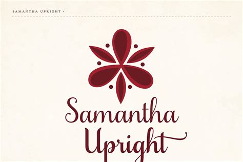 Samantha Upright Pro Stunning Script Fonts ~ Creative Market