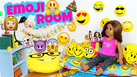 Use emoji classic on older systems. American Girl Doll Emoji Bedroom - YouTube
