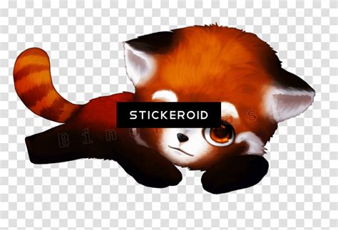 Background Red Panda Emoji Clipart Cute Red Panda Art Face Person