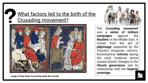 The Crusades History Lessons Worksheets And Resources