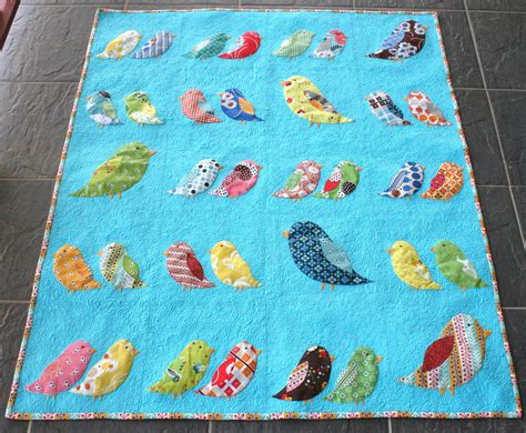 Gone Aussie Quilting Birds Of A Feather Quilt Finished