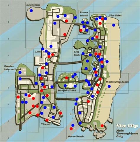 Gta Vice City Where To Find All 100 Hidden Packages Millenium