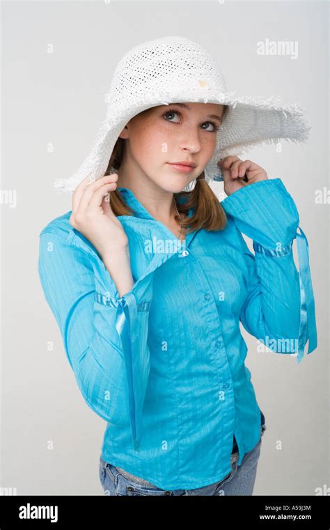 Portrait Of Girl Stock Photo Alamy