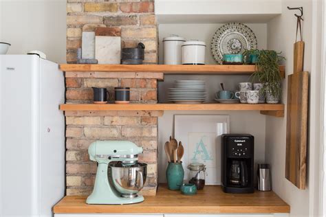 5 Of The Most Gorgeous Tiny Kitchens With Open Shelving Kitchn