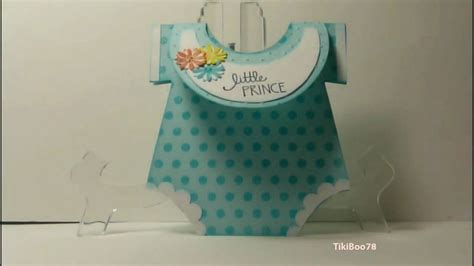 Choose from three exciting designs including a bird family, baby buggy, and rain shower card, each of which is easy to make and won't take a lot of time. Onesie Baby Shower Card!!! - YouTube
