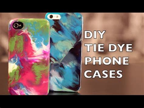 How to decorate your phone, phone decoration ideas. DIY How to Decorate Your Phone Case | Tie Dye With Nail ...