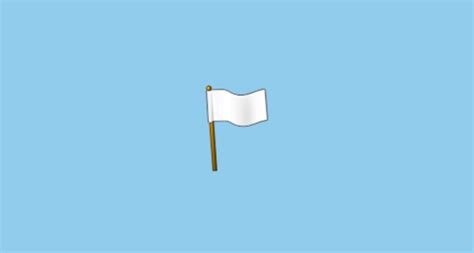 White Flag Emoji On Samsung Experience 80