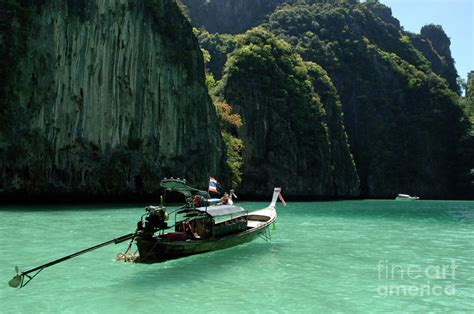 Thai Long Tail Boat Photograph By Bob Christopher Fine Art America