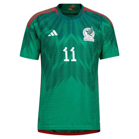 2022 Adidas Diego Lainez Mexico Home Authentic Jersey Soccerpro