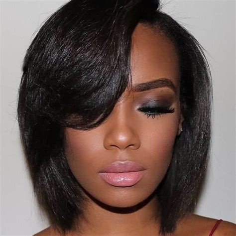 12 Short Black Hairstyles With Bangs Thatll Blow Your Mind Sheideas