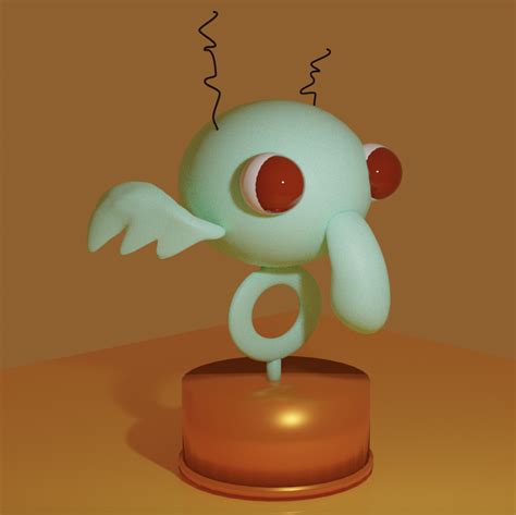 I Made The Squidward En Repose Statue From Artist Unknown In