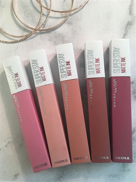 Maybelline Superstay Matte Ink Review Swatches Artofit