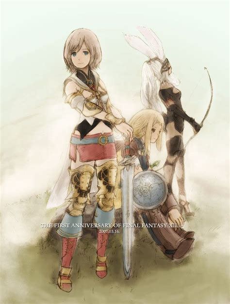 Ashe Penelo And Fran Final Fantasy Collection Final Fantasy Xii Final Fantasy Artwork