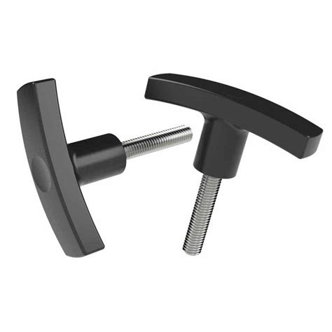 nylon t handle with 316 stainless steel male thread