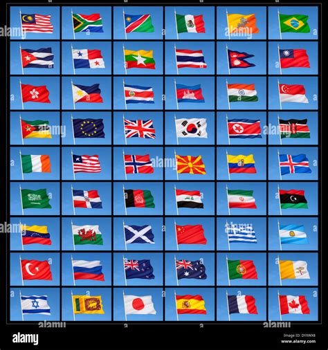 Flags Of Around The World