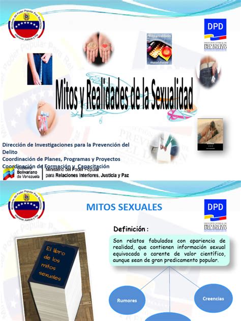 Mitos Y Realidades De La Sexualidad Pdf Sexualidad Reproducción Humana