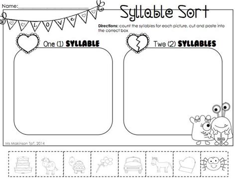 February Printables Kindergarten Literacy And Math Kindergarten