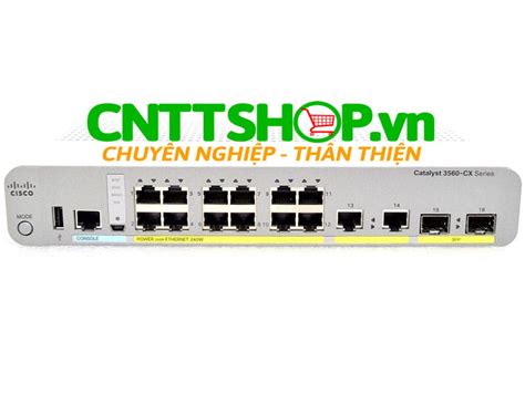 Switch Cisco Ws C3560cx 12pc S Catalyst 12 Port Poe Ip Base