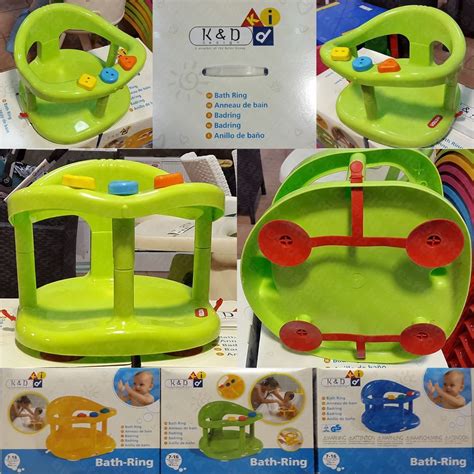 Your baby is able to grab bath toys by himself and even lie on his back or tummy! New Baby Bath Tub Ring Seat KETER With Anti-Slip Suction ...