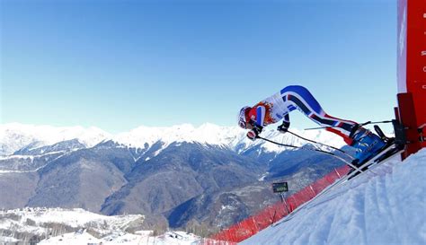 Olympic Downhill Skiing Course Pictures Business Insider
