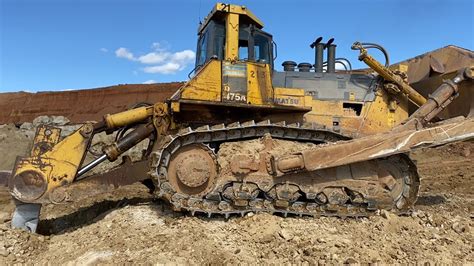 Unstoppable Force Komatsu D475A Bulldozer Conquering Challenging