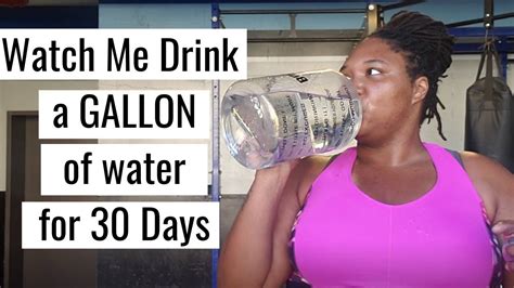 1 us gallon = 4 quarts I Drank a Gallon of Water A DAY for 30 Days!!!! | 30 Day ...