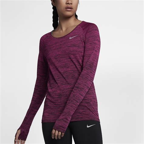 The days of having a popular brand focus on just one type of clothing are long gone. Nike Synthetic Dri-fit Knit Women's Long Sleeve Running ...