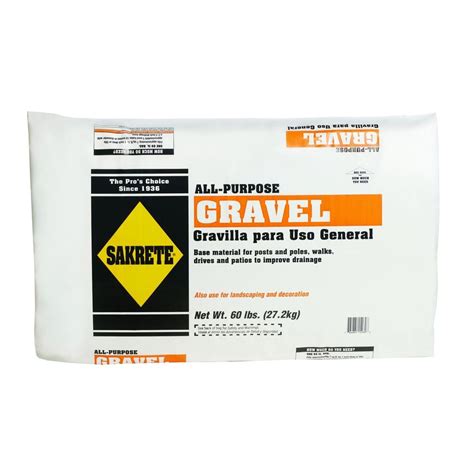 SAKRETE 50 lb. All-Purpose Gravel-100033870 - The Home Depot