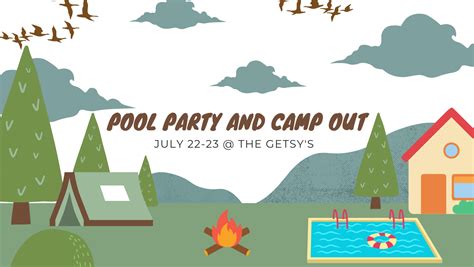 Youth Pool Party And Camp Out — Immanuel United Methodist