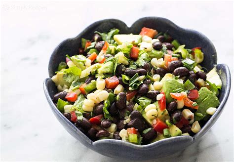 Black Bean Salad Recipe With Corn And Avocado