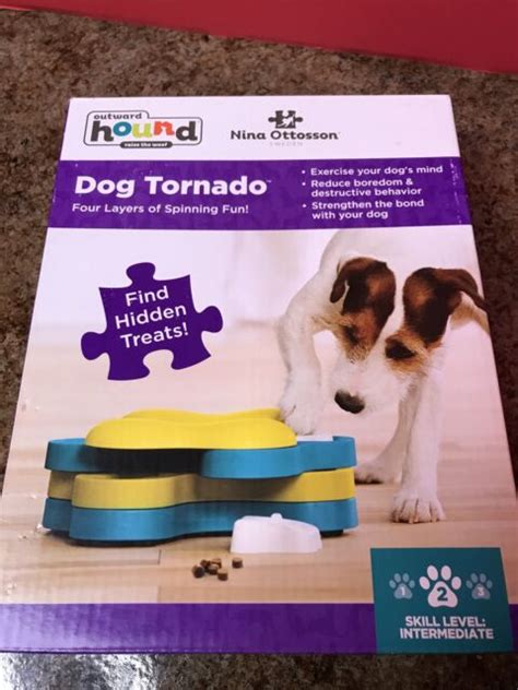 Outward Hound Nina Ottosson Dog Tornado Puzzle Game Best For Training