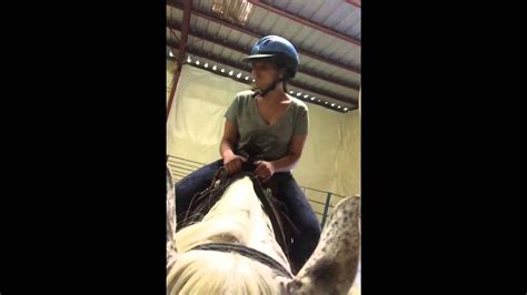 First Time Ever Riding A Horse Youtube