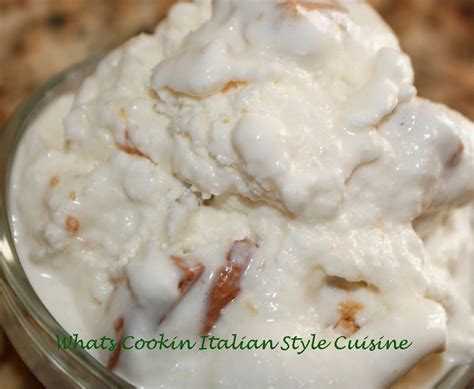 We added cream cheese and salt to the frosting to counterbalance the sweetness of the pb and sugar, and the results are heavenly — especially when topped with nutter butters. Nutter Butter Vanilla Ice Cream | What's Cookin' Italian ...