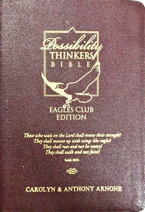 Nkjv The New Possibility Thinkers Bible Eagle Club Edition Burgundy