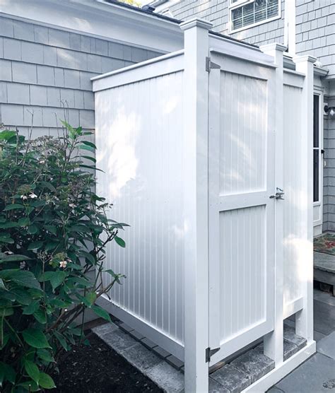 Outdoor Shower With Accessories NJ Cape Cod Outdoor Shower Kits