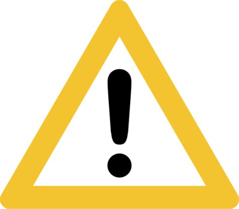 Warning Sign Png Free Png Images