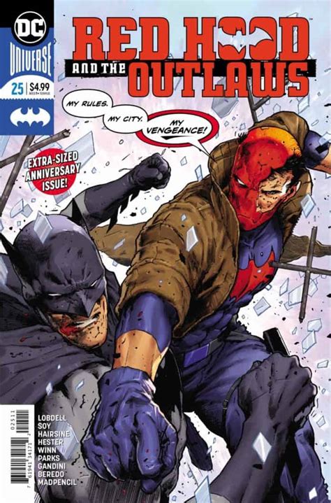 Dc Comics Universe And Red Hood And The Outlaws 25 Spoilers A Dark