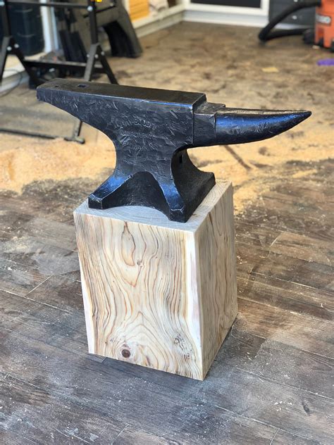 Made An Anvil Stand For My First Anvil Stands For Anvils Swage